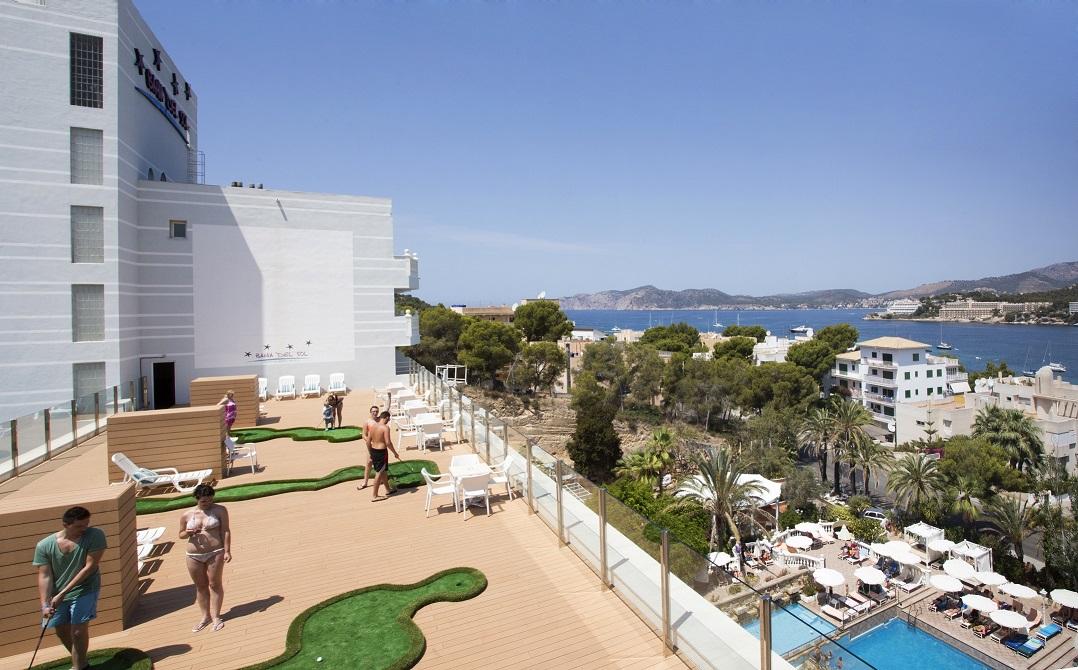 Hotel Bahia Del Sol ซานตาปอนซา ภายนอก รูปภาพ