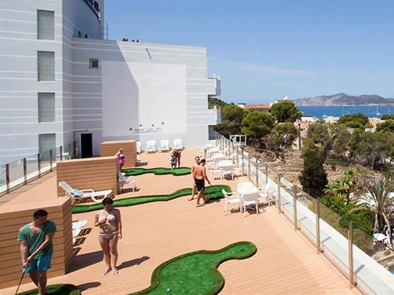 Hotel Bahia Del Sol ซานตาปอนซา ภายนอก รูปภาพ